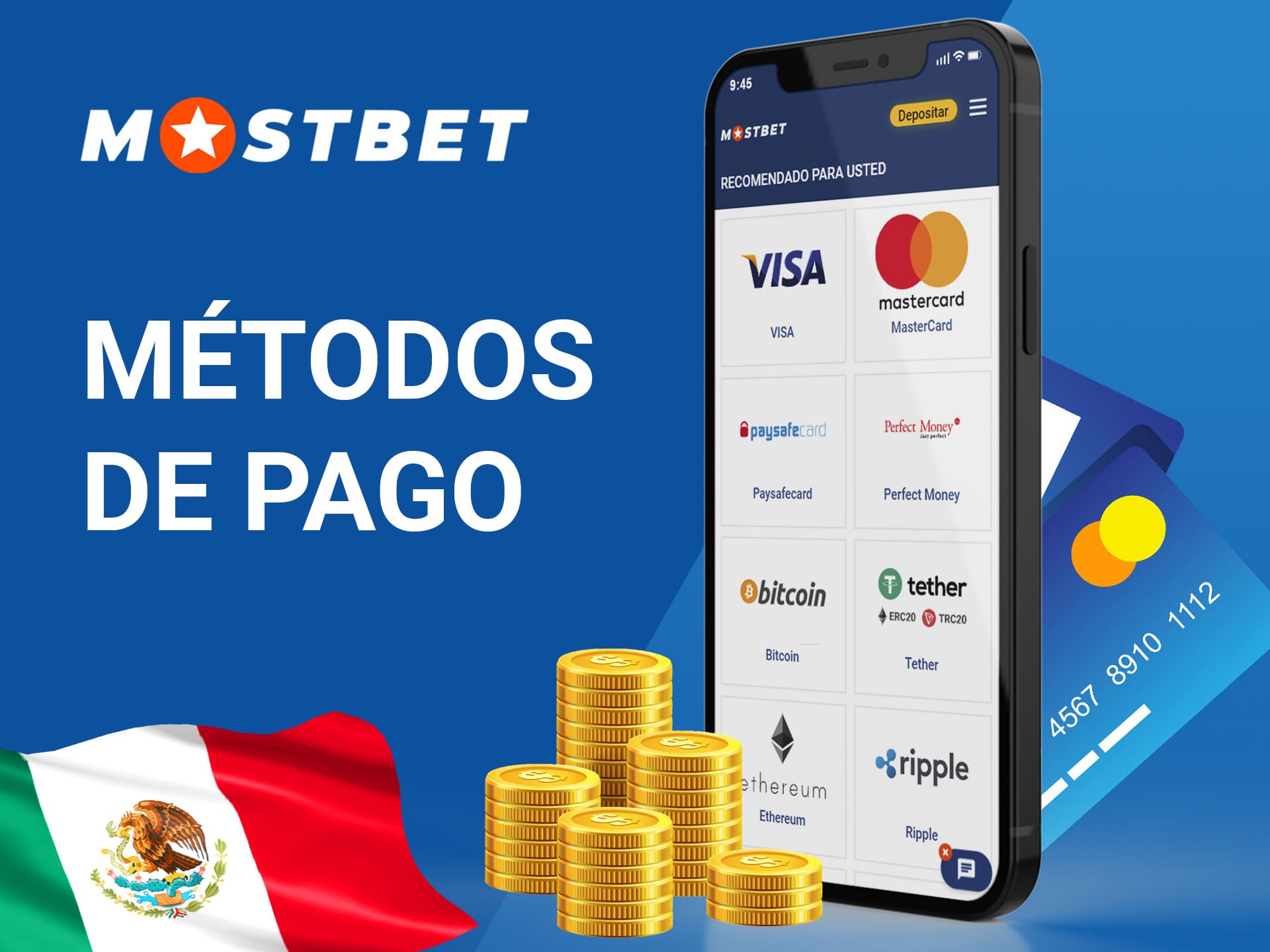 Métodos de pago